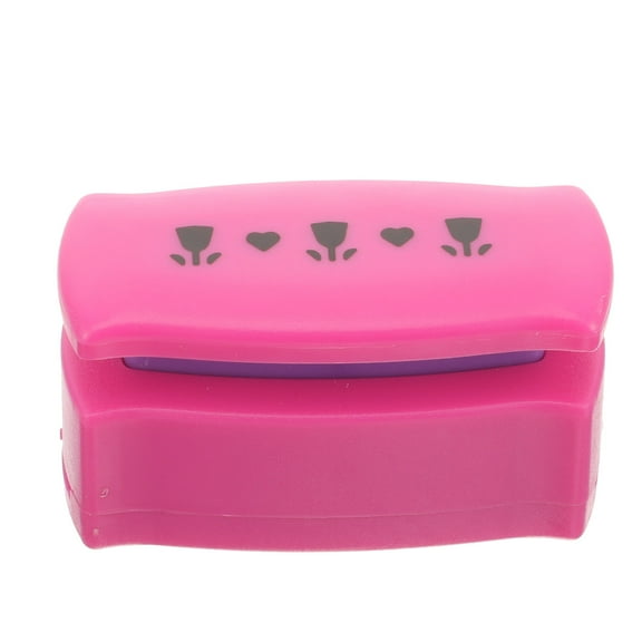 KALLORY 1Pcs Edge Rounder For Paper Crafts Scrapbook Punch Labor Saving Design Plastic 6x2.36in