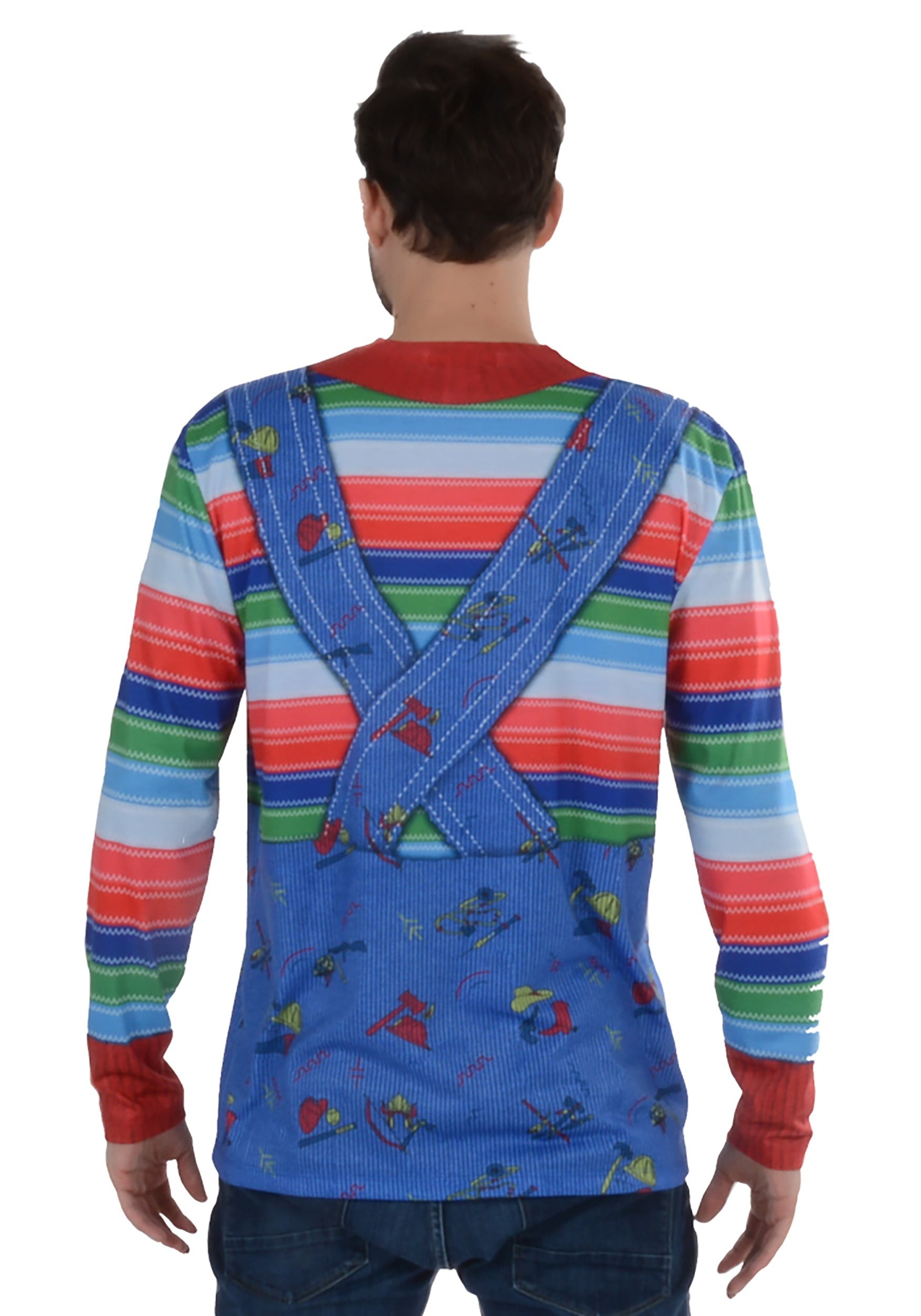 chucky long sleeve striped shirt