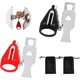 thumbnail image 1 of 2 piezas de cerradura de puerta portátil, cerraduras de puerta de viaje portátiles, cerradura de Airbnb, pestillo de bloqueo de puerta extraíble sin taladro,11 Feliz Sencillez, 1 of 5