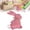 F, variant on 1Pcs Easter Toys Ornament Easter Decoration Cloth Bunny Ornament Adorable Appearance Bright Color Super Soft Holiday Party Rabbit Toy DIY Craft Supplies,4.72*5.51Inch,G-White Pear Flower