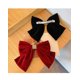 thumbnail image 5 of Juego de 2 pinzas para el pelo grandes de terciopelo con lazos para el pelo para mujeres y niñas JAMW Sencillez, 5 of 5