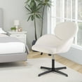 thumbnail image 4 of Costway Chaise Croisée Pivotante avec Hauteur Réglable pour Bureau à Domicile, 4 of 9