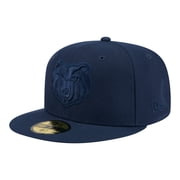 Men's New Era Navy Memphis Grizzlies Tonal Color Pack 59FIFTY Fitted Hat