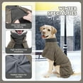 thumbnail image 3 of Dog Tuxedo Shirt, Stylish Cold Weather Coat, Dog Wedding Shirt Formal Tuxedo Costume, Dog Detective Prince Wedding Suit for Small Medium Large Dogs L, 3 of 7