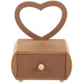 thumbnail image 1 of Clay DIY Dresser Simple Dressing Table Wooden DIY Storage Box with Mirror for Kids, 1 of 8