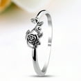 thumbnail image 7 of Soumake Wedding Ring Rose Design Elegant Classic Delicate Wedding Ring For Wedding Fashion, 7 of 7