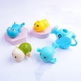 thumbnail image 4 of Juguete de agua para niños, pato de baño con mecanismo de relojería, bañera para bebé, baño, tortuga para nadar, juego en el agua, pato amarillo, 4 of 4