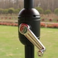 thumbnail image 3 of Davee Furniture 9 Ft Red Market Umbrella with Tilt and Crank, 3 of 4