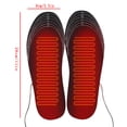 thumbnail image 2 of Fiudx Plantillas Calefactables, Calentadores de Pies Recargables Por Usb, Almohadillas Cómodas con Forro de Fibra de Carbono, Diseño Recortable para Un Ajuste Perfecto, Ideal para Deportes de Inviern, 2 of 3