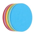 thumbnail image 1 of 200 PCS Recortes de papel en forma de círculo de 2 pulgadas para manualidades DIY, colores surtidos, 1 of 6