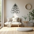 thumbnail image 4 of LaModaHome Geometric Christmas Tree Metal Wall Art for Living Rooms, Entryways, Festive Decor, Minimalist Large Wall Sculpture, Seasonal EleganceHome Decoration Gift -11.8"x14.2"/30x36cm, 4 of 5