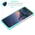 thumbnail image 3 of iPhone X Case, iPhone X Cute Case, Tekcoo [Tmajor] Shock Absorbing [Grey/Turquoise] Rubber Silicone & Plastic Scratch Resistant Bumper Grip Rugged Hard Cases Cover For Apple iPhone X (5.8 inch), 3 of 4