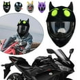 thumbnail image 4 of Rabbit Plush Motorcycle Helmet Cover Cartoon Helmet Accessories Hat Street Bombing Protective Cover Horror Trend, 4 of 7