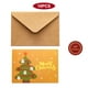 thumbnail image 2 of Inteprter 10 piezas de tarjetas de papel impresas con dibujos animados de felicitación de Navidad, conjunto de sobres para niños, accesorios para Kits de decoración para fiestas Tipo 4 Inteprter HA009713-04, 2 of 6