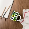 thumbnail image 4 of Yiaed Lemons on Striped Print Ceramics Coffee,Large Handle Design,Extra Large Tea and Coffee Cup for Office and Home Mugs, 4 of 6