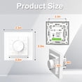 thumbnail image 2 of HEATIT Thermostat for Floor Heating, Manual Non-Programmable Electric Floor Heating Thermostat, Wide Voltage 100V-240V, 2 of 8