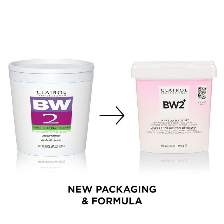 Clairol Professional BW2+ Extra Strength Powder Lightener, Up to 9