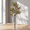 thumbnail image 3 of Artificial Branch Christmas Decor, with Berries Pinecone 5 Styles for Home Tree, 19.7in for Mantel Centerpiece Wreath Decor, 3 of 5