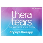 TheraTears Dry Eye Therapy Lubricating Eye Drops, Preservative Free, Daily Use, 30 Single-Use Vials