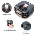 thumbnail image 3 of Penguin Sanitary Napkin Bags Storage Bag Hiking Pouch Small Canvas Zipper Pouch, 4.7x6.6x6.6 in, Period Purse for Feminine Hygiene Products, 3 of 6