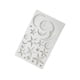 thumbnail image 1 of Yuarrent Moldes para galletas Star Moon Forma de cara humana Molde en relieve Hecho a mano Fondant Fundición Die Chocolate Cupcake Decoraciones Artesanía gris blanco Yuarrent HA061137-02, 1 of 6