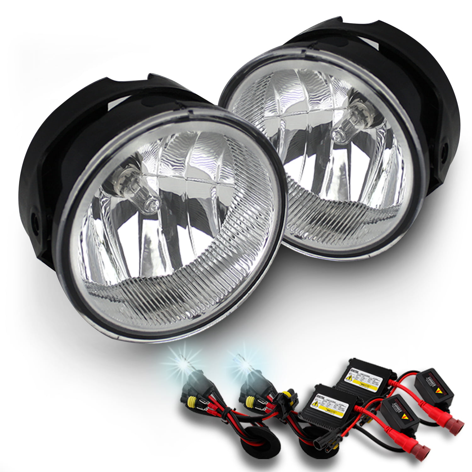 Fit Ford 07-14 Expedition 08-11 Ranger Fog Driving Lights Lamps+Bulbs+Switch