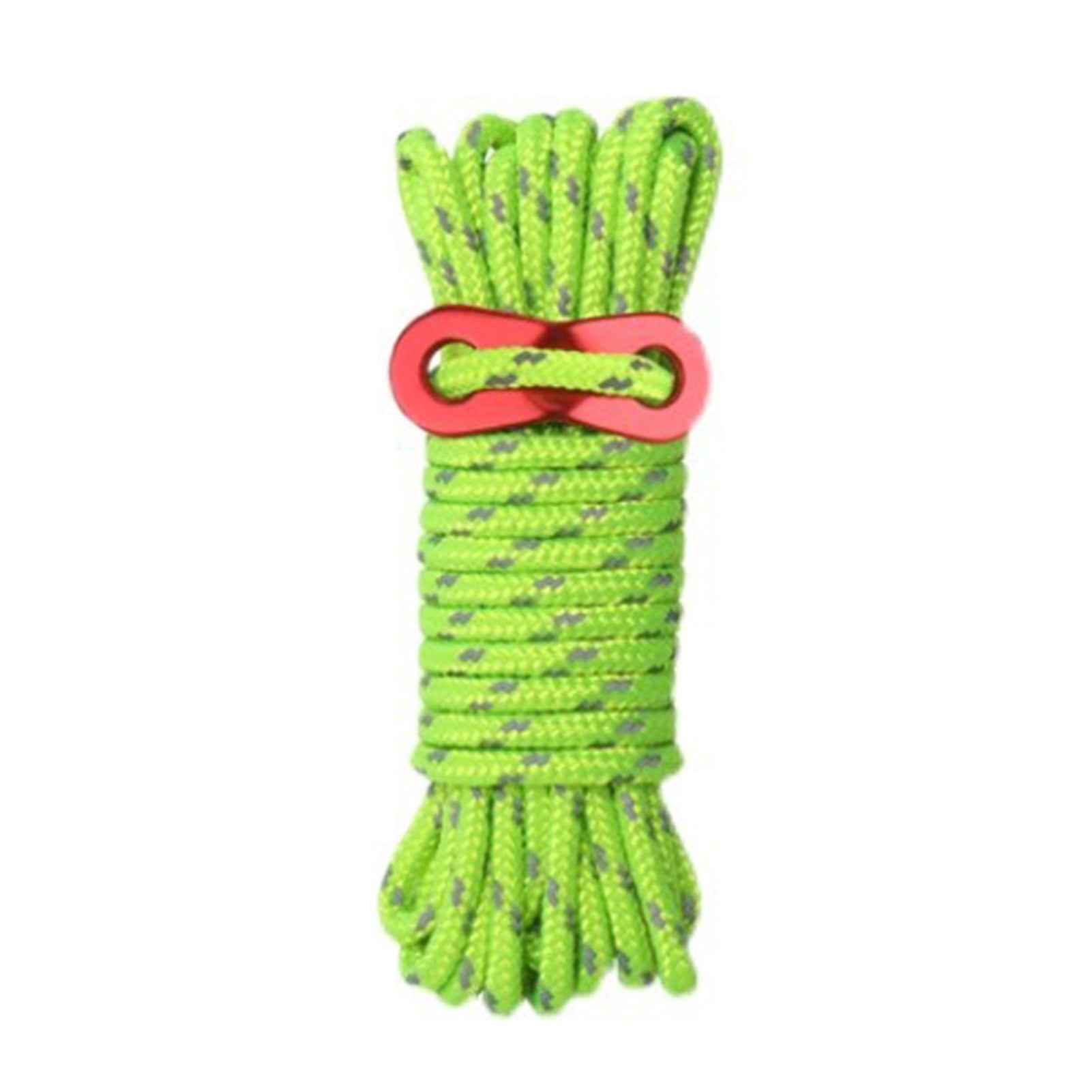 Lohuatrd Nylon Camp Rope Lightweight Bold Adjustable Buckle Tent Rope ...