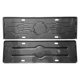thumbnail image 3 of Marco de Placa de Matrícula Sunnimix 2 Piezas Delantera Trasera para Byd Han Carbon Fibra de Carbono, 3 of 7