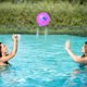 thumbnail image 1 of Pelota absorbente de silicona para jugar en la playa al aire libre, juguete de agua de dibujos animados (púrpura), 1 of 7