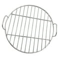 thumbnail image 1 of Mosiee Grille Ronde en Acier Inoxydable pour Barbecue avec Poignée, 1 of 8