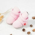 thumbnail image 7 of HsdsBebe Baby Girls Boys Cotton Boots Newborn Winter Cozy Fleece Booties Infant Socks Shoes for 3-18 Months, 7 of 7