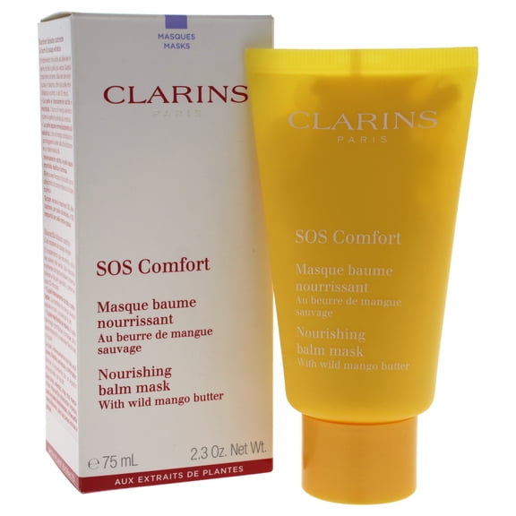 Clarins SOS Comfort Nourishing Balm Mask With Wild Mango Butter 2.3 oz