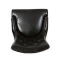 thumbnail image 6 of Noble House Tyler Contemporary Bonded Leather Dining Chairs,Set of 4, Brown, 6 of 7