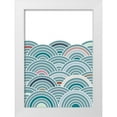 thumbnail image 1 of Artographie Studio 24x32 White Modern Wood Framed Museum Art Print Titled - Sea of Rainbows, 1 of 4