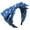 Blue, variant on Bright Polka Dot Bow Wide Headbands for Women Cross Knotted Turban Head Wrap Double Daily Casual Bow Hair Hoops Party Hair Accessories(Color Blue One Size)