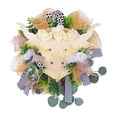 thumbnail image 4 of Cow Wreath Garland Green Leaves Wreath for Outdoor Farmhouse Porch, 4 of 7