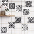 thumbnail image 1 of 20 Pegatinas - de Pared con Estampado Bohemio - Fácil de Limpiar para Baño Y Cocina , # 2 10x10cm Macarena Mosaico de azulejos de pared pegatinas, 1 of 8