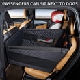 thumbnail image 2 of Premium Pet Car Seat Cover with Hammock - Waterproof Scratch-Resistant Oxford Fabric, Suitable for Small to Large Dogs & Cats, Essential Pet Travel Accessory, 2 of 7