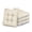 Beige-15.5"x15.5"x3.5" (4 Pack), variant on Memory Foam Chair Cushions Set Of 4 19"x19"x3.5" Indoor & Outdoor Seat Pads For Dining Kitchen Office Patio Chairs - Khaki