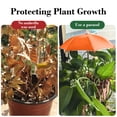 thumbnail image 5 of Miwamany Plants Sun Shade Umbrella Mini UVs Protection Parasol With Ground Stake Adjustable For Potted Plants Succulents Herbs Balcony Garden And Outdoor Protection, 5 of 6