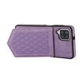 thumbnail image 3 of Galaxy A12 5G Case, Samsung Galaxy A12 5G Wallet Case with Crossbody Shoulder Strap, Dteck PU Leather Protective Phone Cover with Make-up Mirror for Samsung Galaxy A12 5G,Purple, 3 of 6