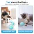 thumbnail image 6 of BESTSKY 2026 New Interactive Cat Toys Ball Automatic Rolling & Usb Rechargeable with Led Light for Indoor Playing, Green Smart Motion Pet Ball, 6 of 7