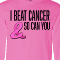 thumbnail image 4 of Inktastic I Beat Cancer and So Can You Long Sleeve T-Shirt, 4 of 5
