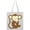 AA-White, variant on Inktastic Monkey thinking Tote Bag