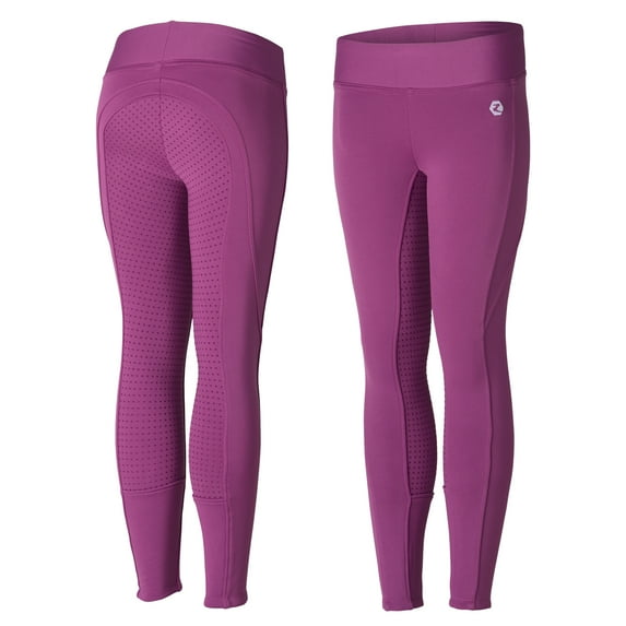 Horze Active Kids Silicone Full Seat Winter Tights
