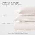 thumbnail image 3 of Duvet Cover Set - Ultra Soft & Breathable - Pink Classic Essentials for Queen Size Bedding by Comfort Canopy, 3 of 11