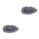 thumbnail image 1 of Cateissary Cuentas espaciadoras de 200 piezas, bola suelta, superficie galvanizada, suministros de artesanía, accesorios pequeños para , collar, negro 4mm 2piezas, 1 of 6