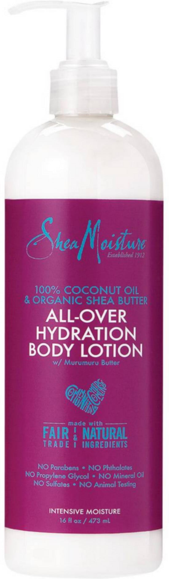 3 Pack Shea Moisture 100 Coconut Oil Organic Shea Butter All Over Hydration Body Lotion For Unisex 16 Oz Walmart Com Walmart Com