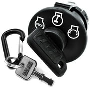 HD Switch Starter Ignition Switch NO Headlights 3 Position for John Deere AM132808 AM122881 LT133 LT155 LT166 LT190 LTR155 LTR166 G100 SST15 SST16 SST18 with 1 Umbrella & 1 Steel Key & Carabiner