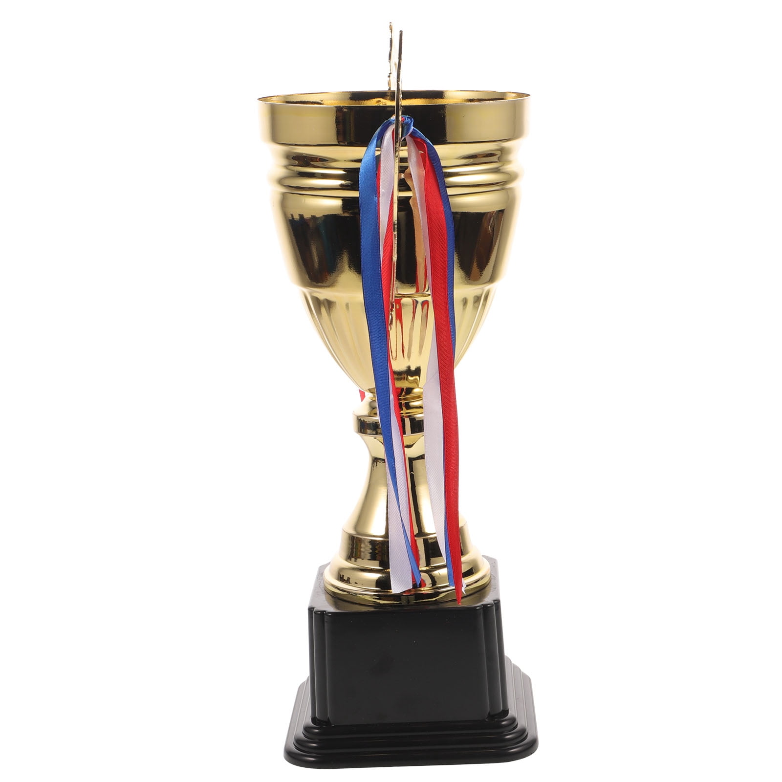 COSMOBETTY Trophy Cup Plastic Black Award For School Tournaments 1Pcs